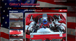 Desktop Screenshot of glennsperformance.com